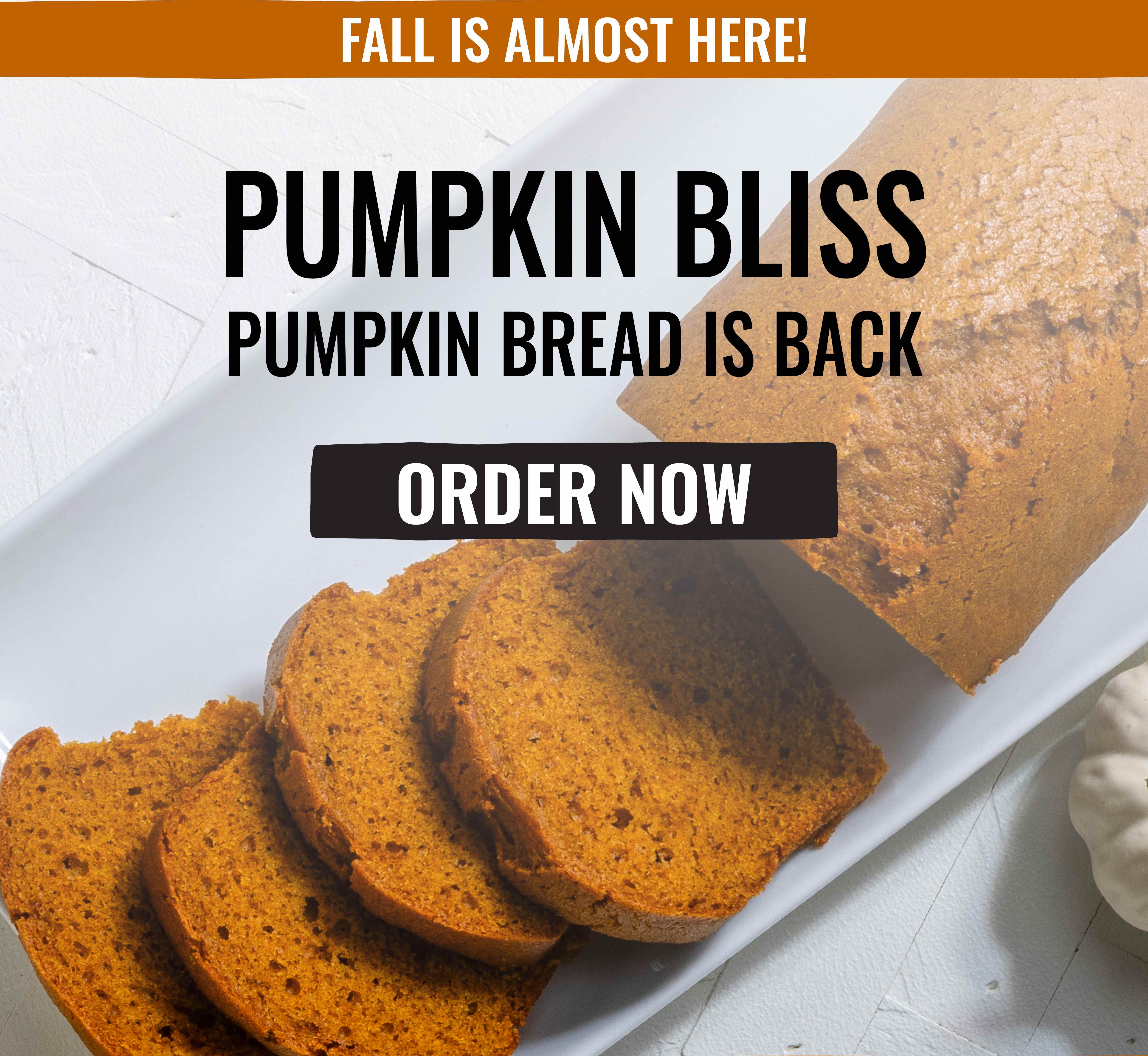 Pumpkin Bread is back Kneaders Bakery & Cafe